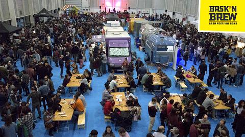 3.500 personas han llenado de buen ambiente el bask&rsquo;n brew beer festival de Ficoba